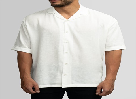 خرید و قیمت پیراهن مردانه آستین کوتاه لش + فروش عمده